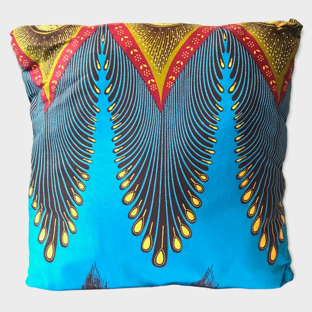 African wax pillow Feather (Ankara)